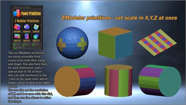 Power Primitives ZBrush Plugin – ZBRUSHXTREME